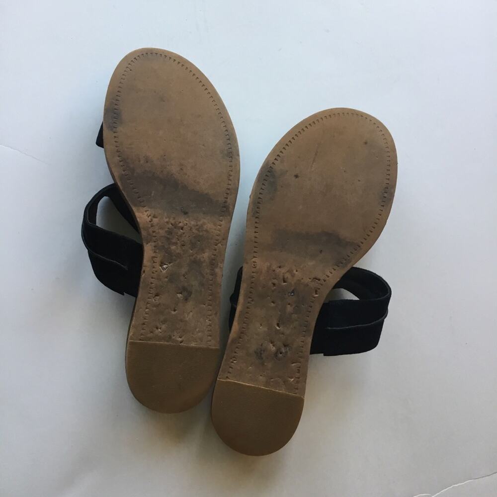 Dolce Vita Black Slip On Sandals - Picture 2 of 5